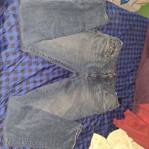 True Religion Men's Relaxed Blue Denim Jeans